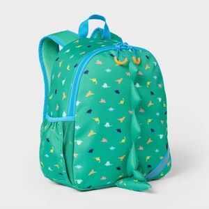 NWT Cat & Jack Colorful Dinosaur Print Kids Backpack